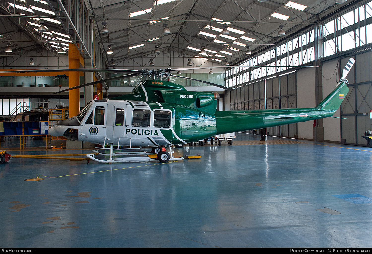 Aircraft Photo of PNC-0801 | Bell 412EP | Colombia - Police | AirHistory.net #771179