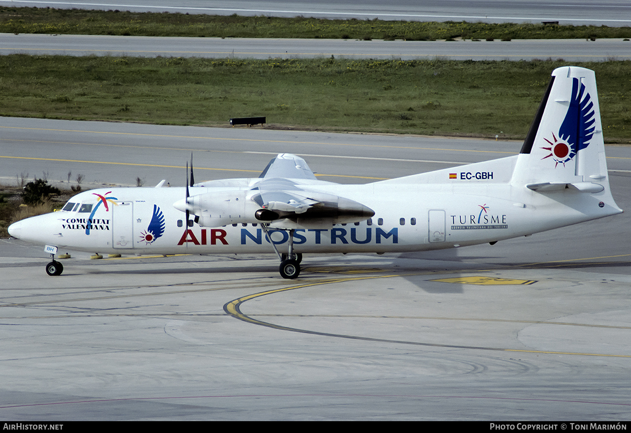 Aircraft Photo of EC-GBH | Fokker 50 | Air Nostrum | AirHistory.net #771185
