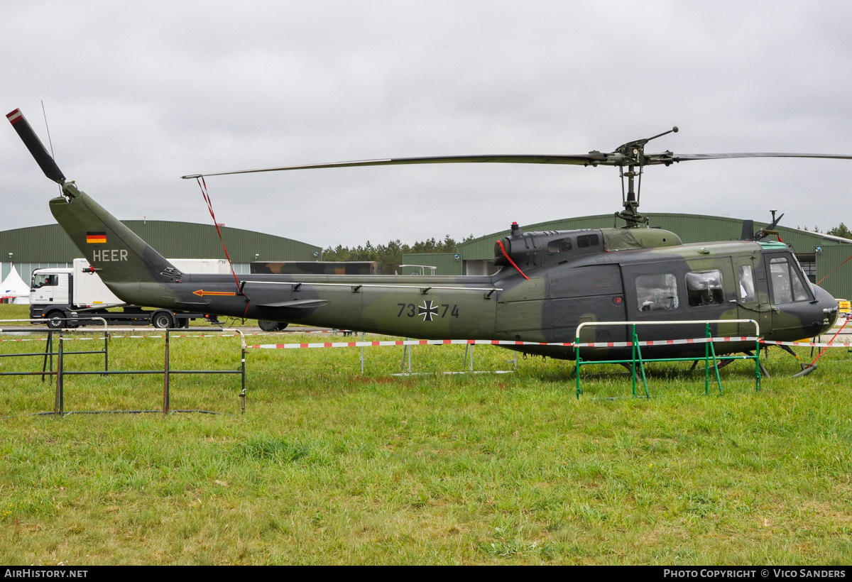 Aircraft Photo of 7374 | Bell UH-1D Iroquois | Germany - Air Force | AirHistory.net #771212