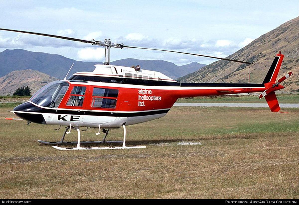 Aircraft Photo of ZK-HKE / KE | Bell 206B-2 JetRanger II | Alpine Helicopters | AirHistory.net #771216