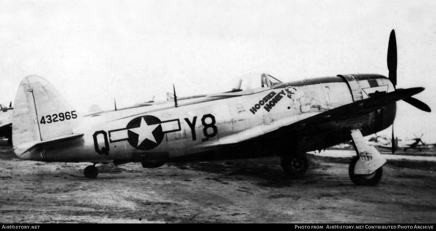 Aircraft Photo of 44-32965 / 432965 | Republic P-47D Thunderbolt | USA - Air Force | AirHistory.net #771223