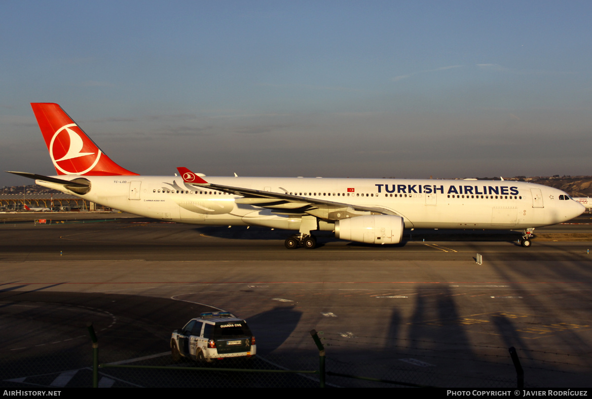 Aircraft Photo of TC-LOD | Airbus A330-343E | Turkish Airlines | AirHistory.net #771239