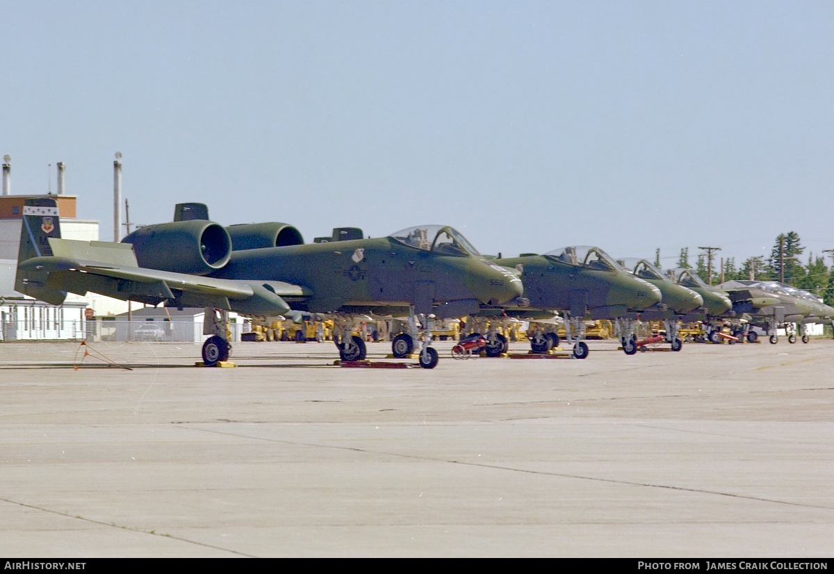 Aircraft Photo of 76-0550 | Fairchild A-10A Thunderbolt II | USA - Air Force | AirHistory.net #771241