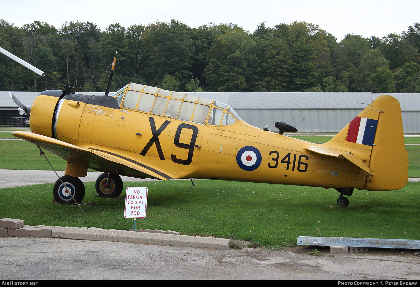 Aircraft Photo of 3416 | North American NA-64 Yale | Canada - Air Force | AirHistory.net #771277