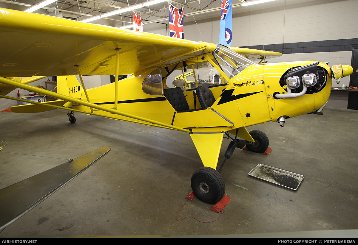 Aircraft Photo of C-FGEQ | Piper J-3C-65 Cub | 3Point Aviator | AirHistory.net #771290