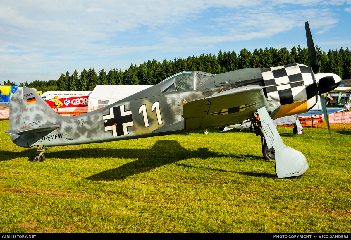 Aircraft Photo of D-FMFW / 11 | Flug Werk FW-190A-8/N | Germany - Air Force | AirHistory.net #771294