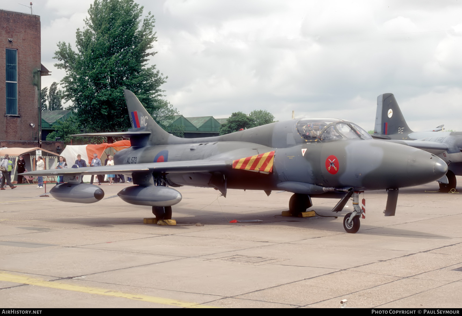 Aircraft Photo of XL573 | Hawker Hunter T7 | UK - Air Force | AirHistory.net #771296