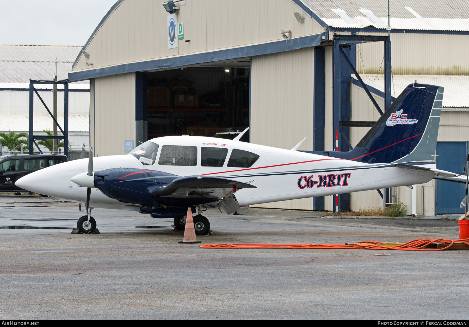 Aircraft Photo of C6-BRIT | Piper PA-23-250 Aztec E | BAC - Blessings Aviation Charter | AirHistory.net #771307