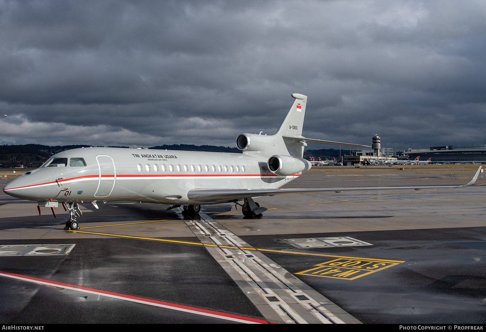 Aircraft Photo of A-0801 | Dassault Falcon 8X | Indonesia - Air Force | AirHistory.net #771313