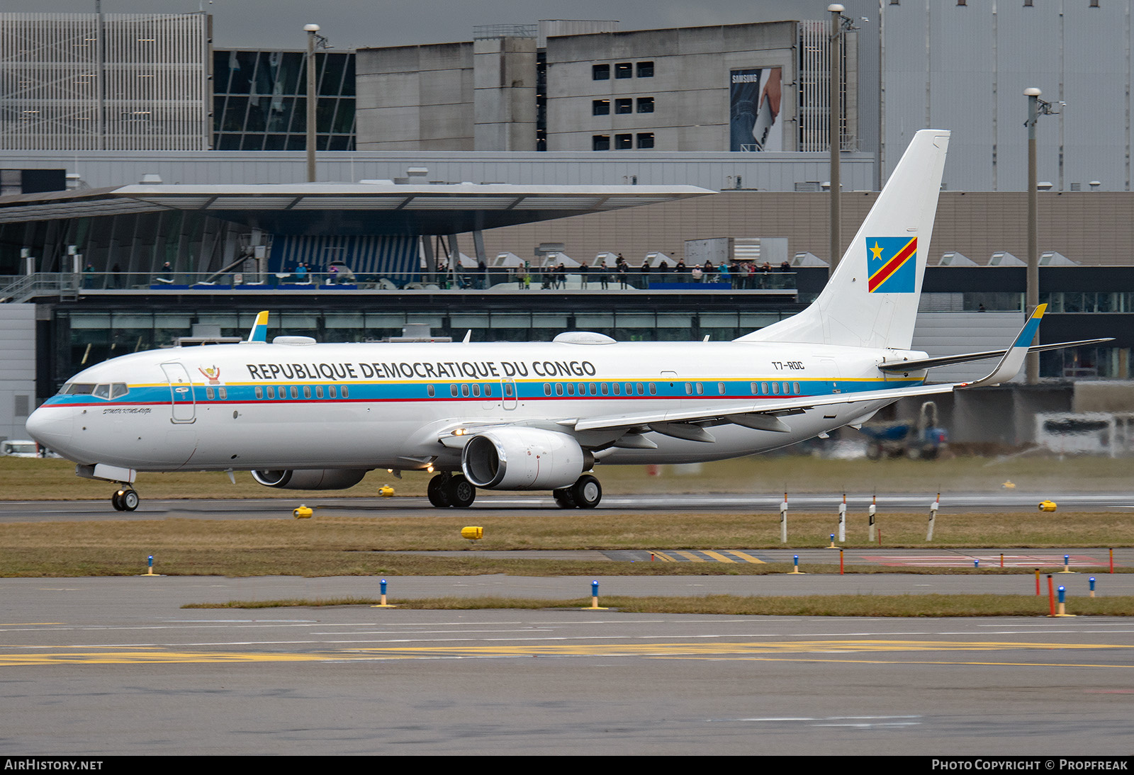 Aircraft Photo of T7-RDC | Boeing 737-9JA/ER BBJ3 | Democratic Republic of the Congo | AirHistory.net #771315