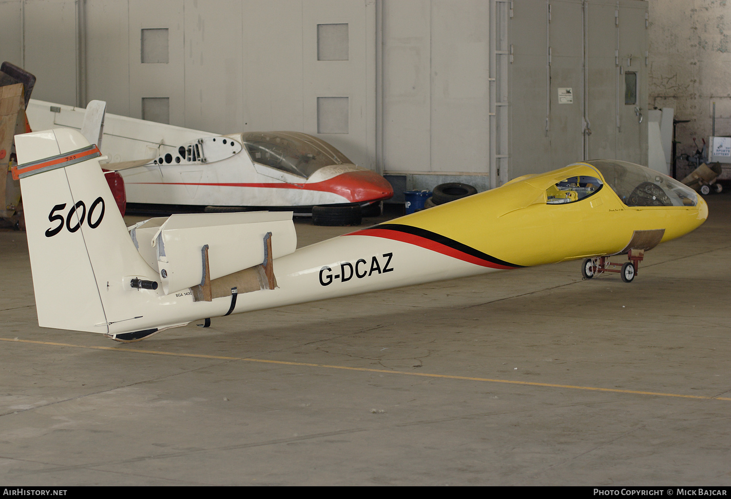 Aircraft Photo of G-DCAZ / BGA1400 | Slingsby T-51 Dart 17R | AirHistory.net #771317