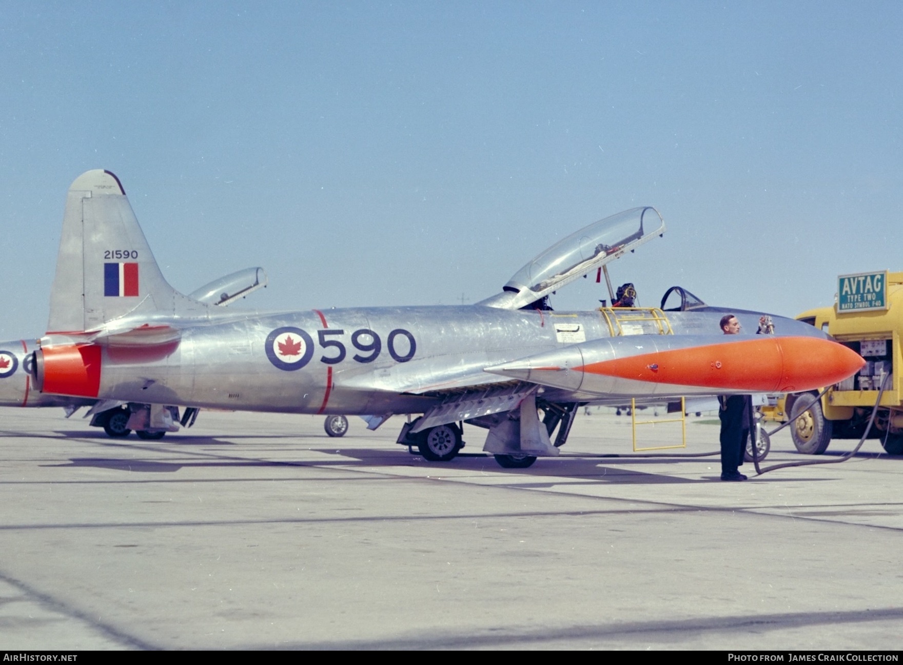 Aircraft Photo of 21590 | Canadair T-33AN Silver Star 3 | Canada - Air Force | AirHistory.net #771334
