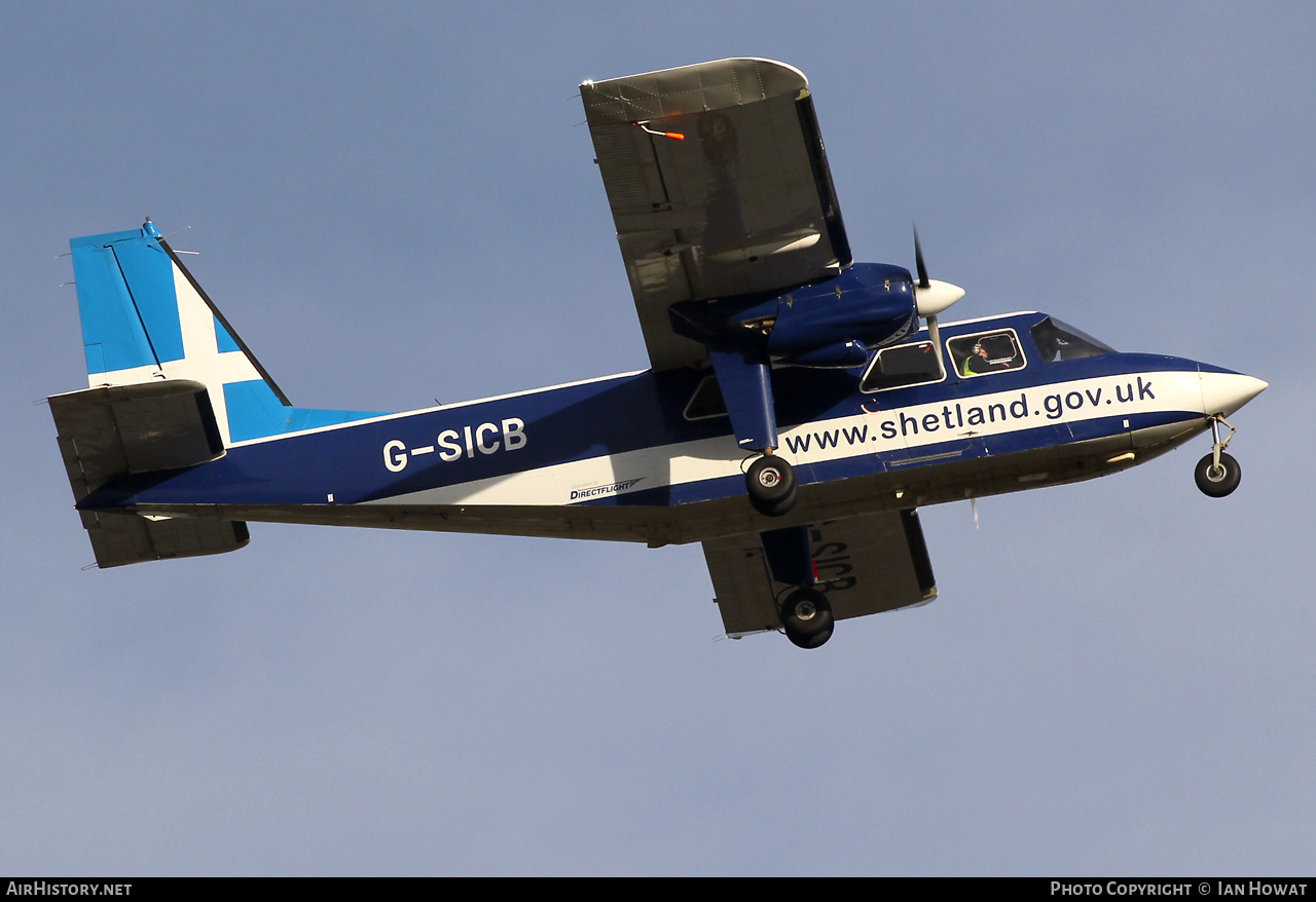 Aircraft Photo of G-SICB | Britten-Norman BN-2B-20 Islander | Shetland Islands Council | AirHistory.net #771340