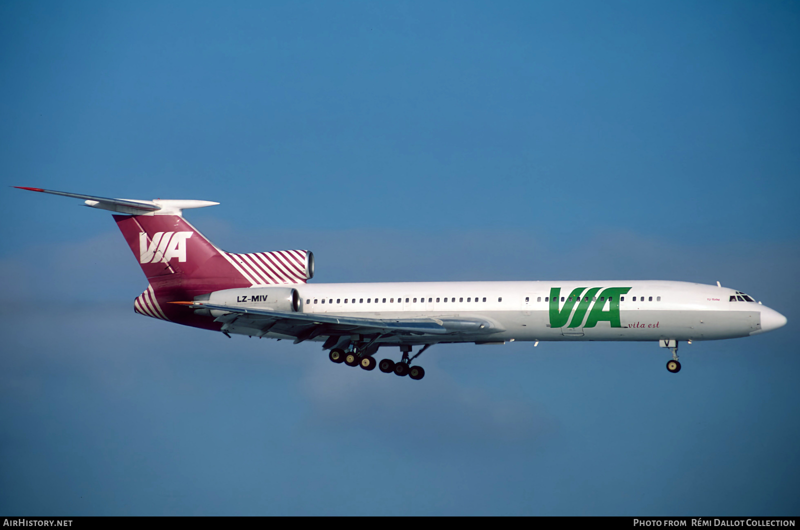 Aircraft Photo of LZ-MIV | Tupolev Tu-154M | VIA - Air VIA Bulgarian Airways | AirHistory.net #771350