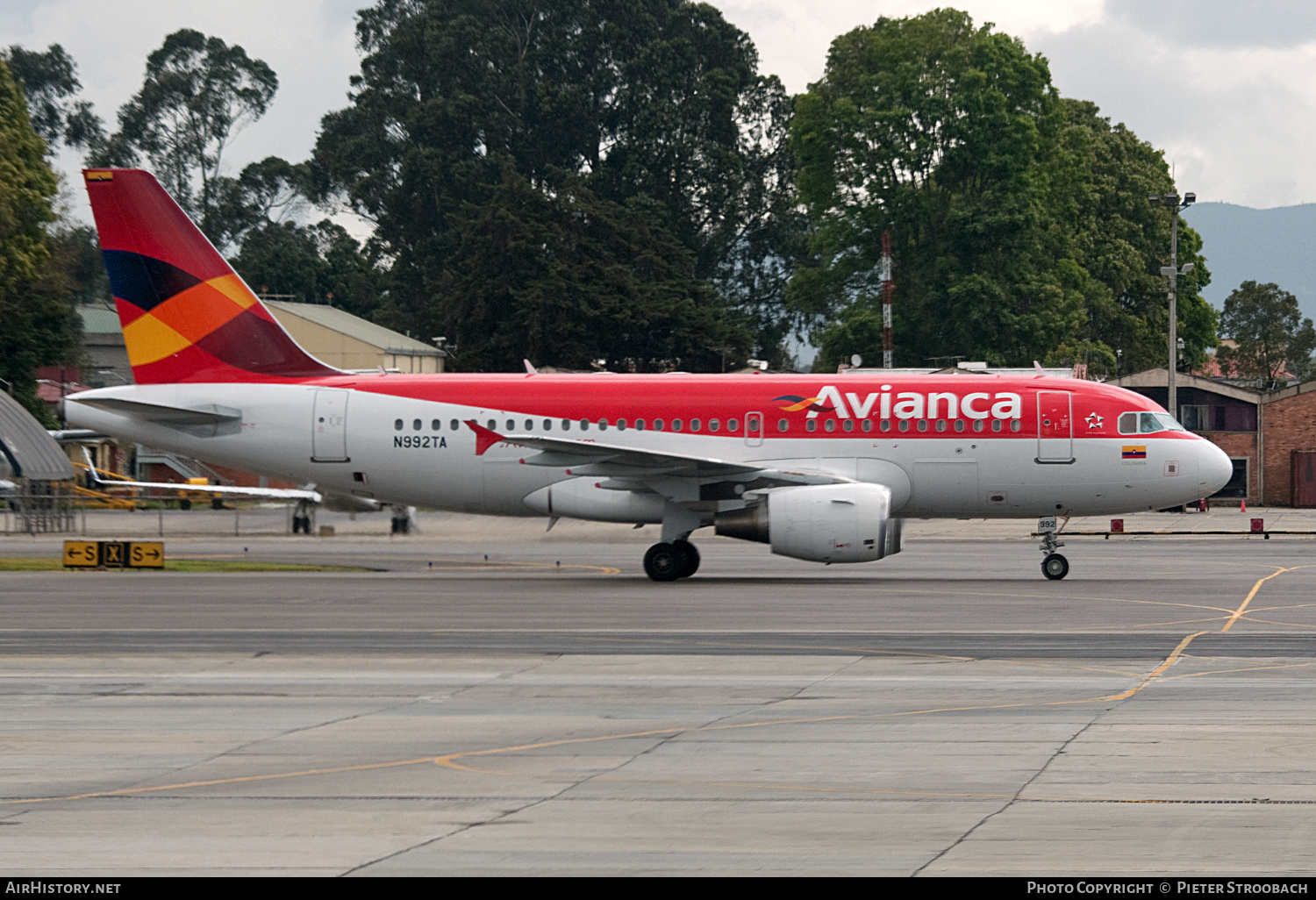 Aircraft Photo of N992TA | Airbus A319-112 | Avianca | AirHistory.net #771364