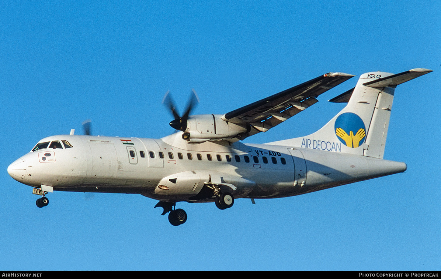 Aircraft Photo of VT-ADD | ATR ATR-42-320 | Air Deccan | AirHistory.net #771380