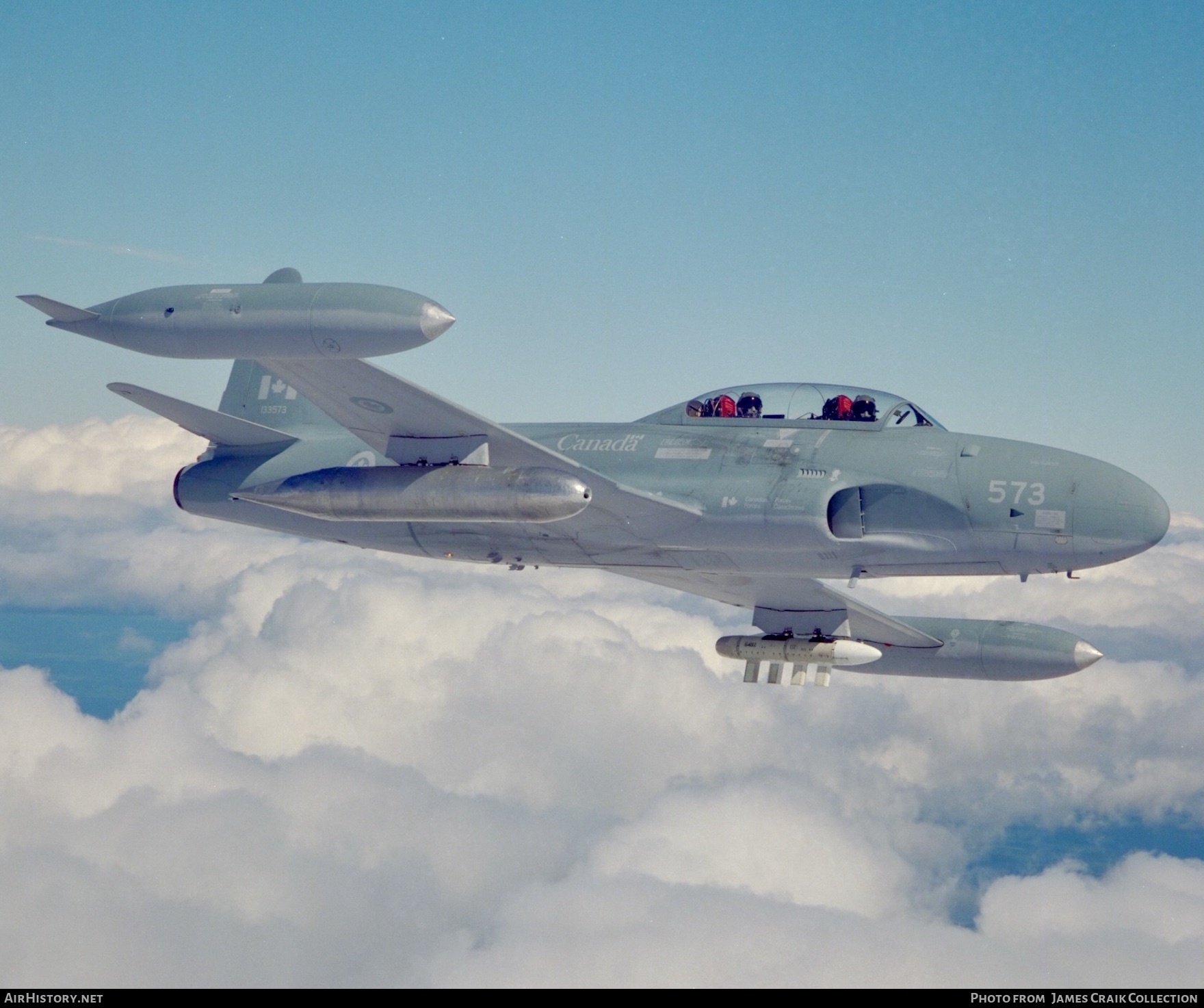 Aircraft Photo of 133573 | Canadair T-33AN Silver Star 3 | Canada - Air Force | AirHistory.net #771400
