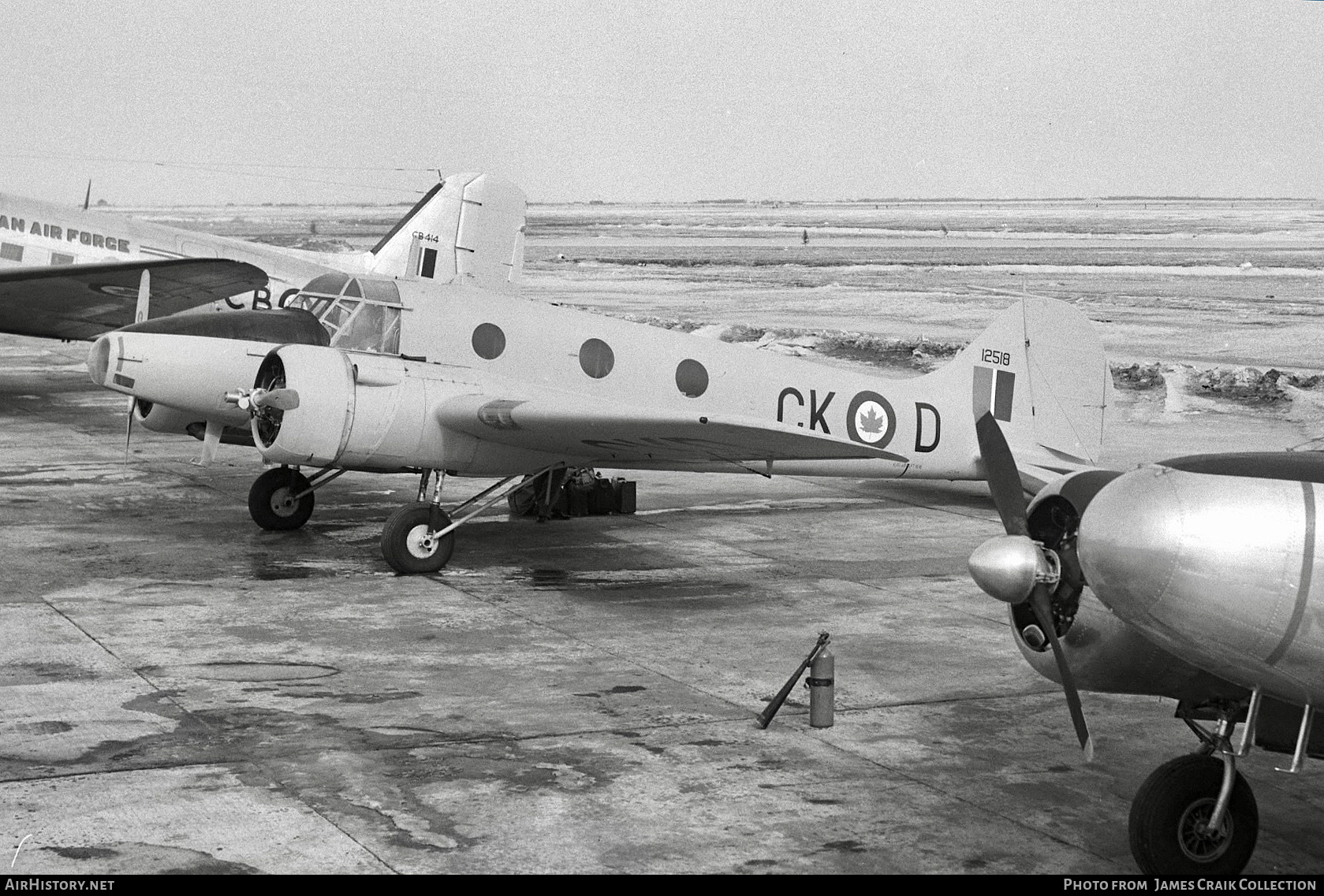 Aircraft Photo of 12518 | Avro 652A Anson V | Canada - Air Force | AirHistory.net #771405