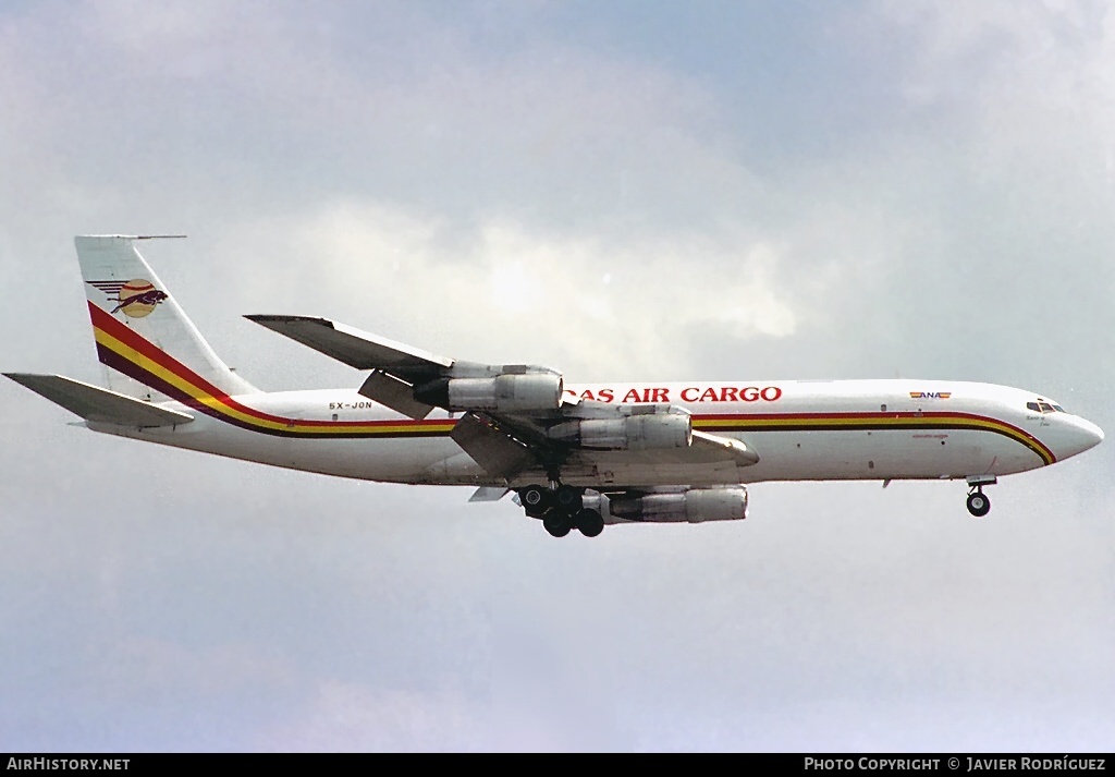 Aircraft Photo of 5X-JON | Boeing 707-369C | DAS Air Cargo - Dairo Air Services | AirHistory.net #771407
