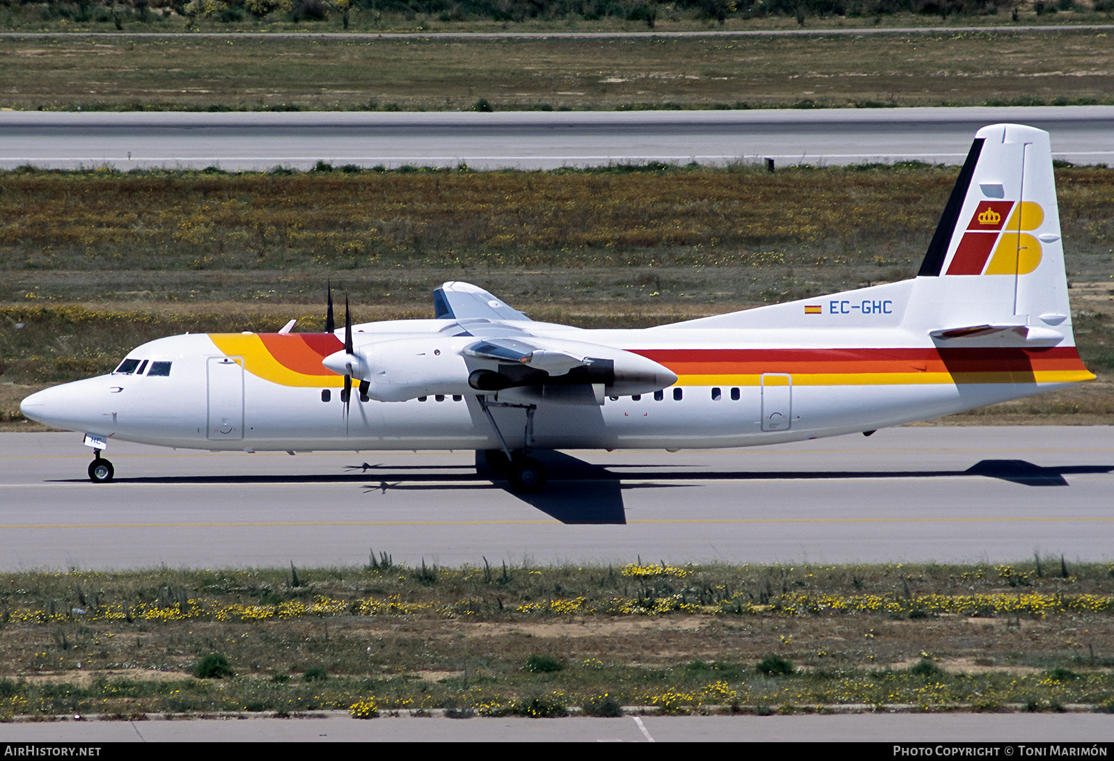 Aircraft Photo of EC-GHC | Fokker 50 | Iberia Regional | AirHistory.net #771412