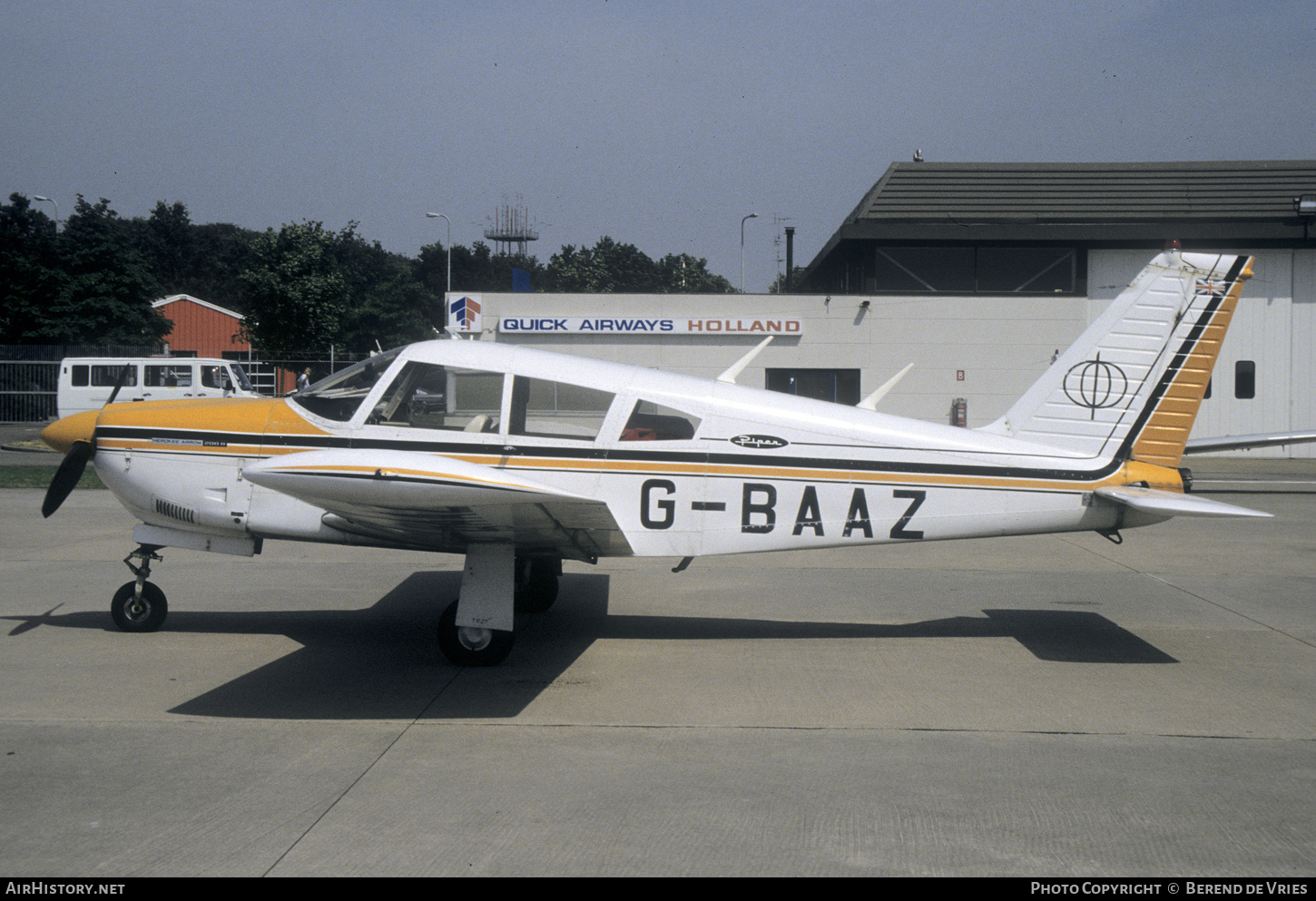 Aircraft Photo of G-BAAZ | Piper PA-28R-200 Cherokee Arrow | AirHistory.net #771417