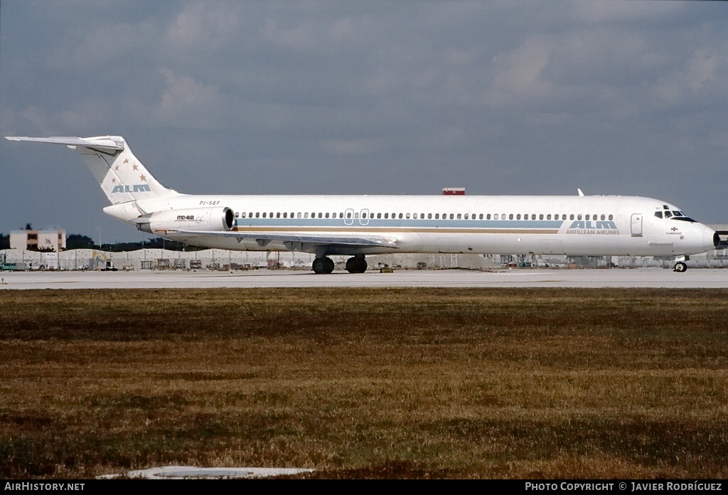 Aircraft Photo of PJ-SEF | McDonnell Douglas MD-82 (DC-9-82) | ALM Antillean Airlines | AirHistory.net #771427