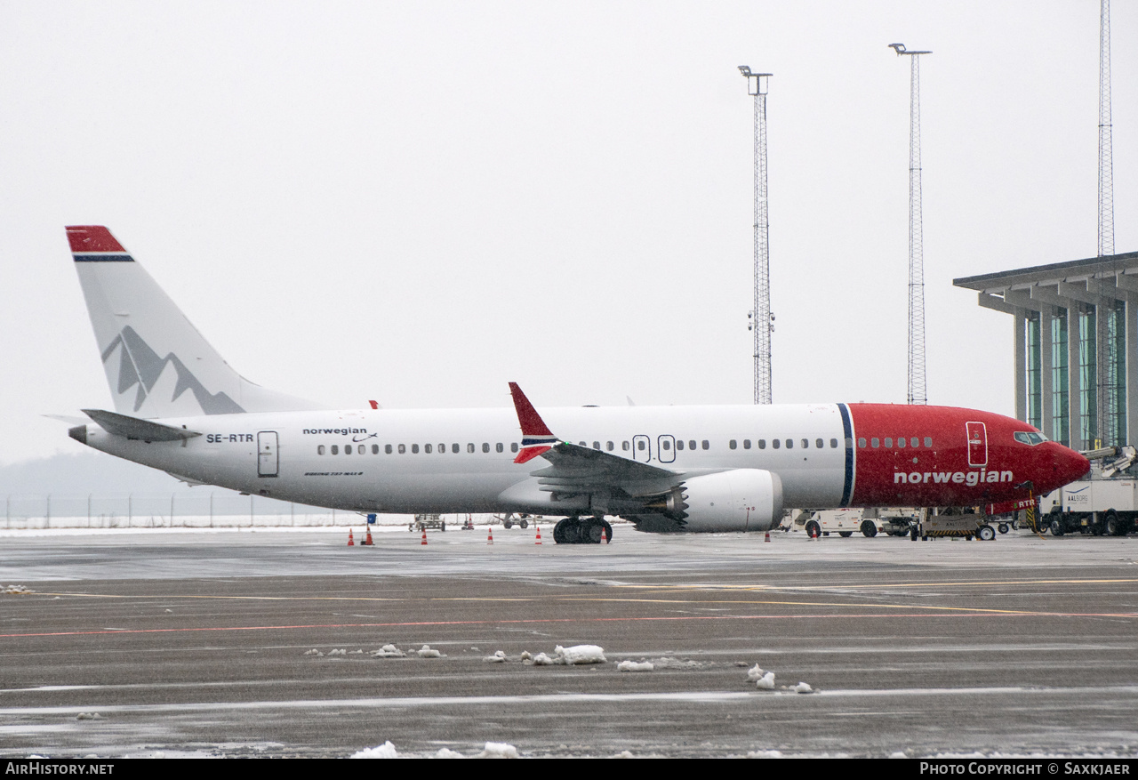 Aircraft Photo of SE-RTR | Boeing 737-8 Max 8 | Norwegian | AirHistory.net #771462