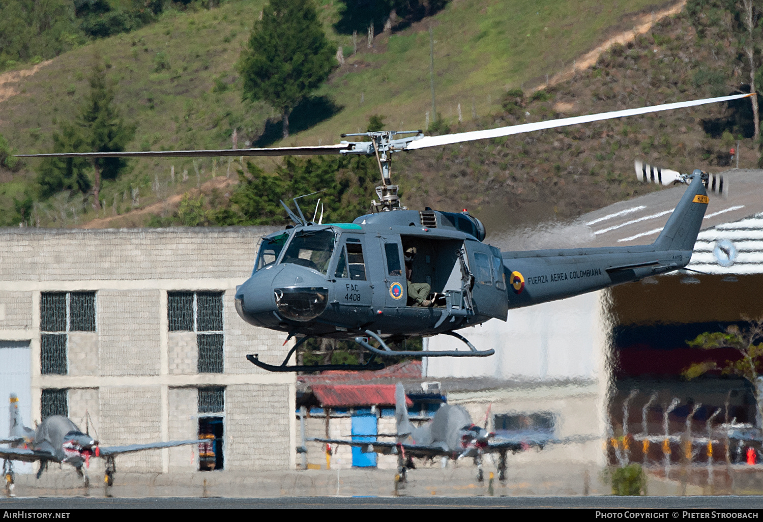 Aircraft Photo of FAC4408 | Bell UH-1H-II Iroquois | Colombia - Air Force | AirHistory.net #771472