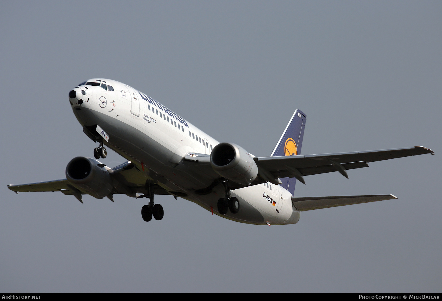 Aircraft Photo of D-ABXN | Boeing 737-330 | Lufthansa | AirHistory.net #771481