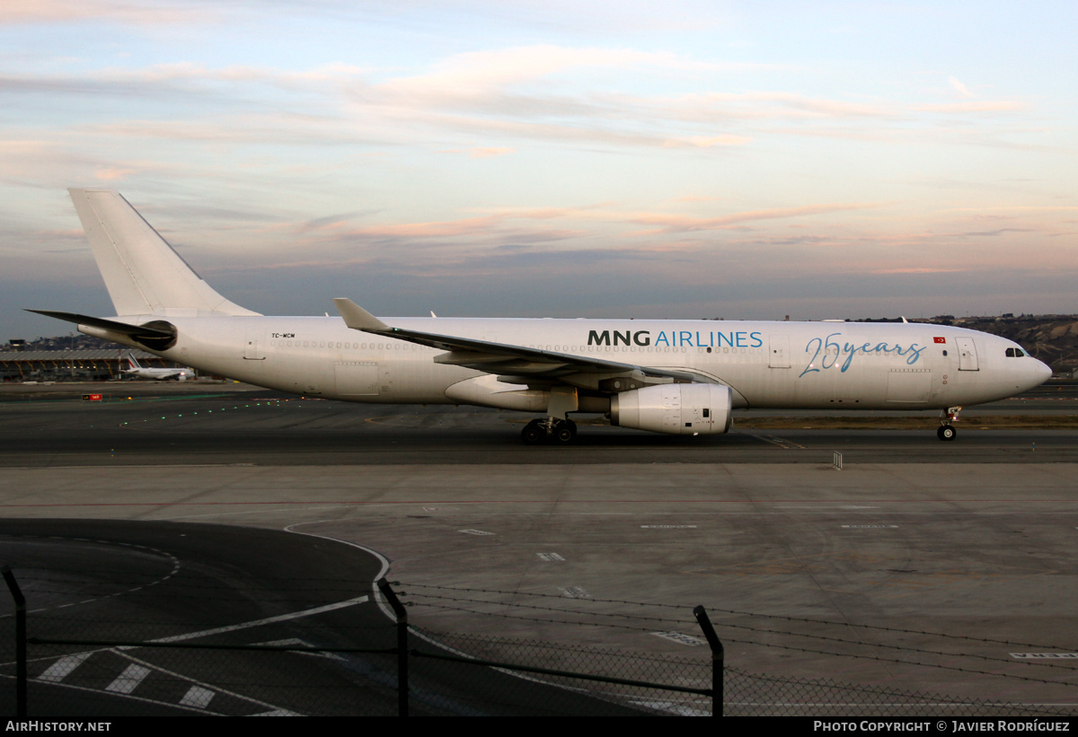 Aircraft Photo of TC-MCM | Airbus A330-343E | MNG Airlines | AirHistory.net #771486