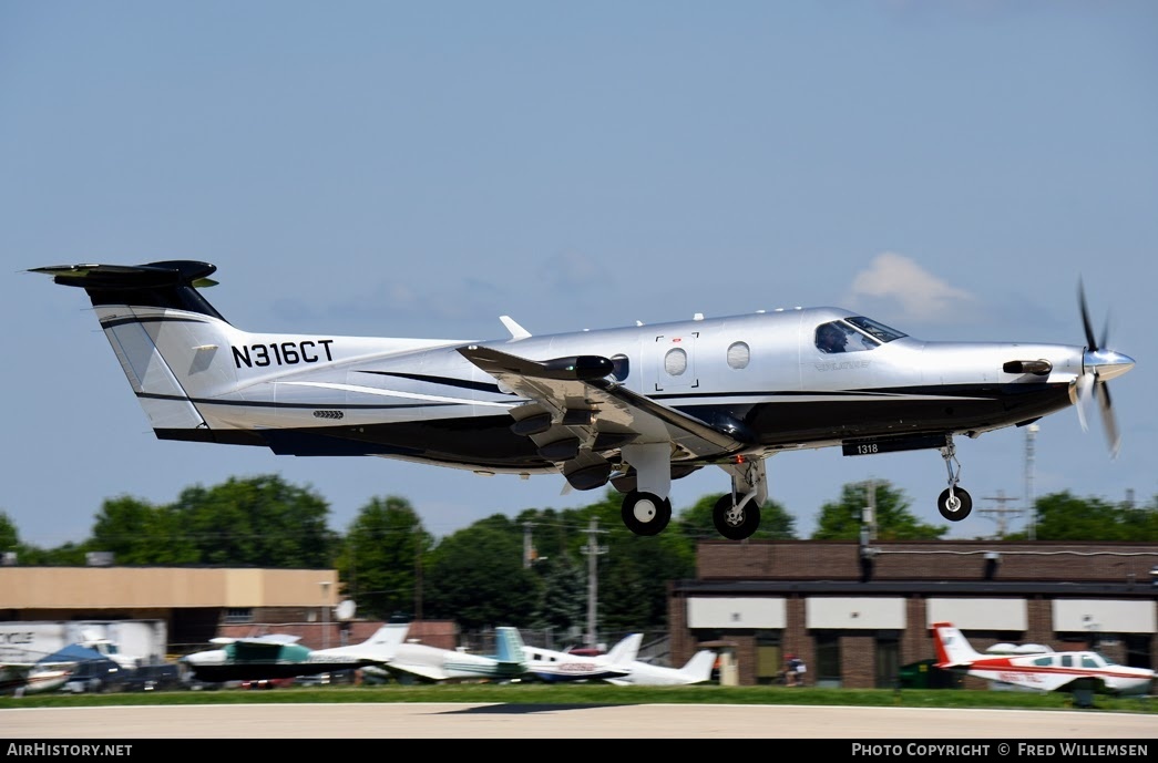 Aircraft Photo of N316CT | Pilatus PC-12 | AirHistory.net #771495