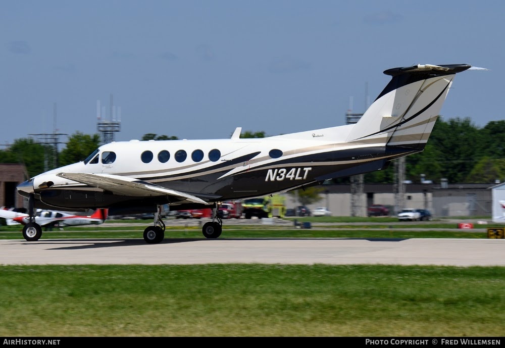 Aircraft Photo of N34LT | Beech B200 Super King Air | AirHistory.net #771496