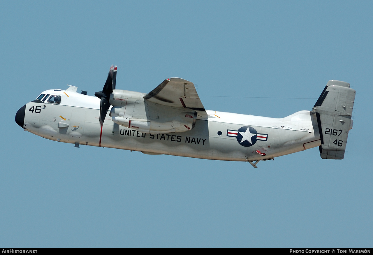 Aircraft Photo of 162167 | Grumman C-2A Greyhound | USA - Navy | AirHistory.net #771506