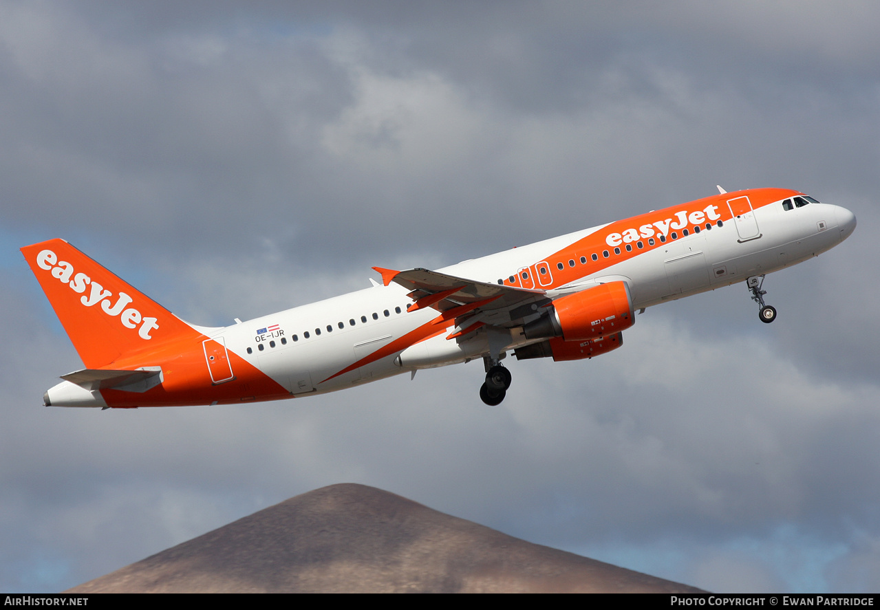 Aircraft Photo of OE-IJR | Airbus A320-214 | EasyJet | AirHistory.net #771509