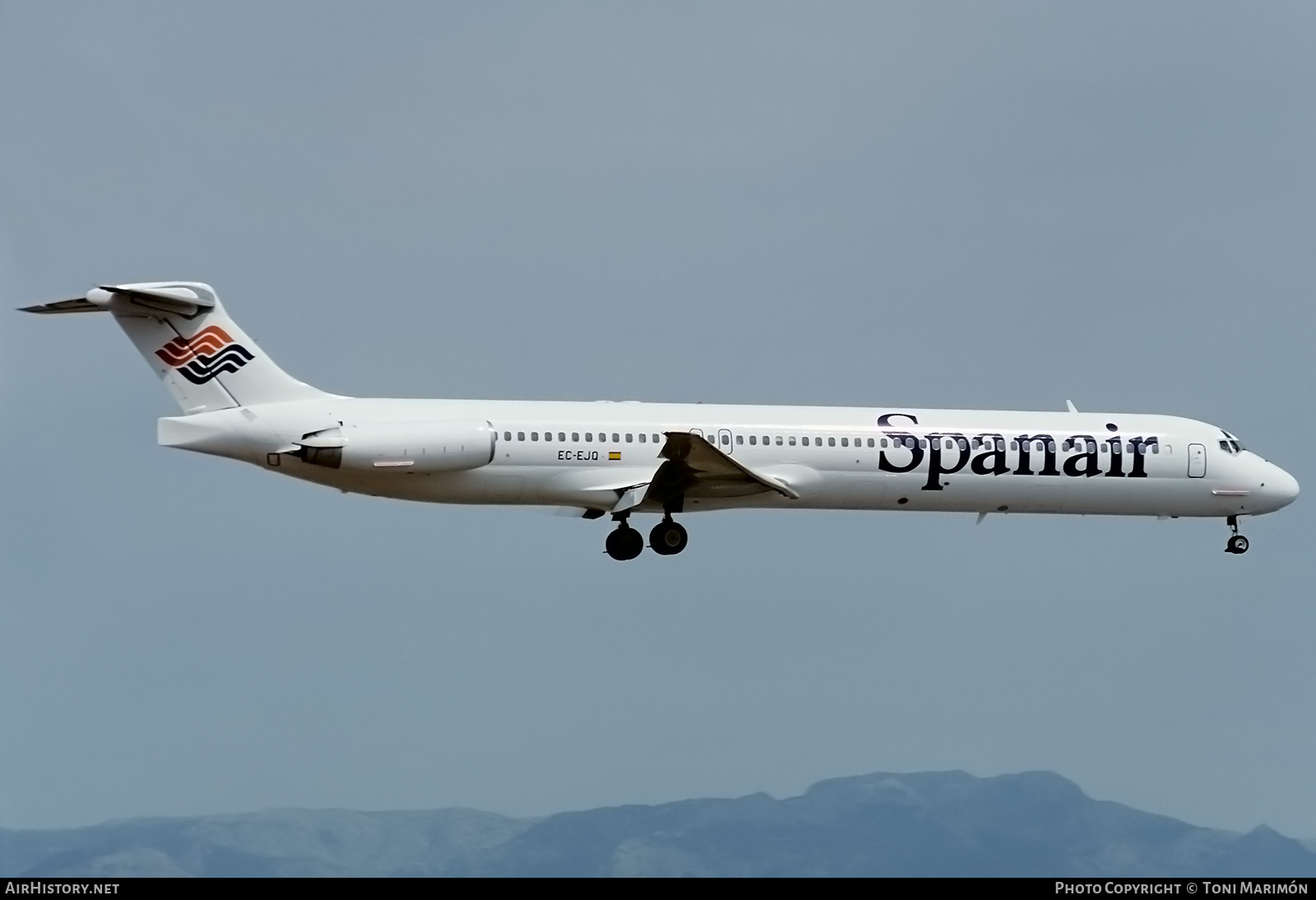 Aircraft Photo of EC-EJQ | McDonnell Douglas MD-83 (DC-9-83) | Spanair | AirHistory.net #771514
