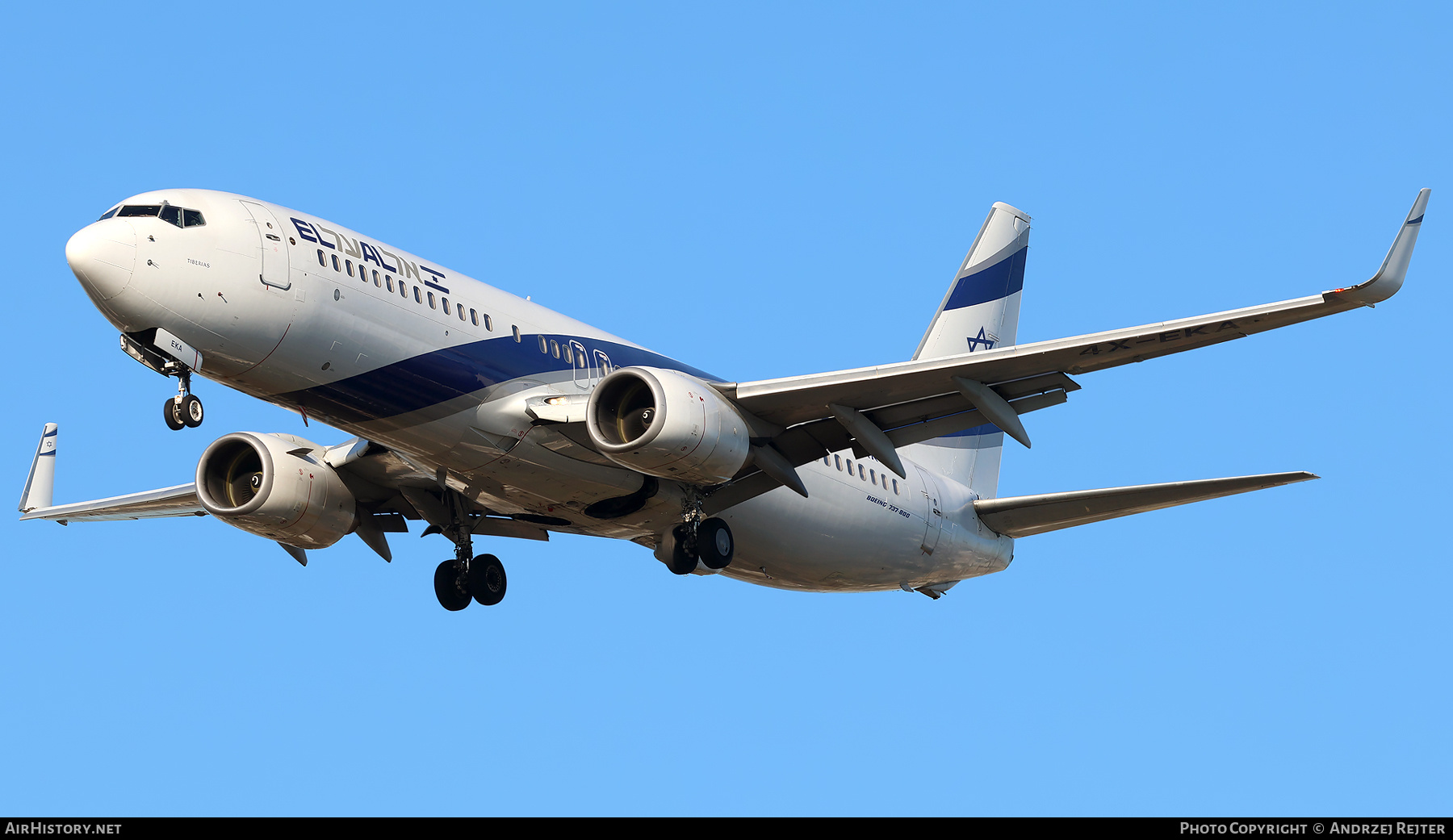 Aircraft Photo of 4X-EKA | Boeing 737-858 | El Al Israel Airlines | AirHistory.net #771537