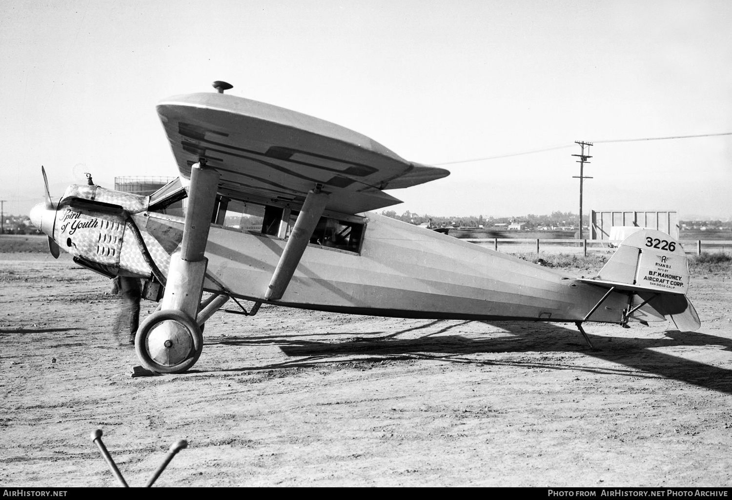 Aircraft Photo of NC3226 / 3226 | Ryan B-1 Brougham | AirHistory.net #771545