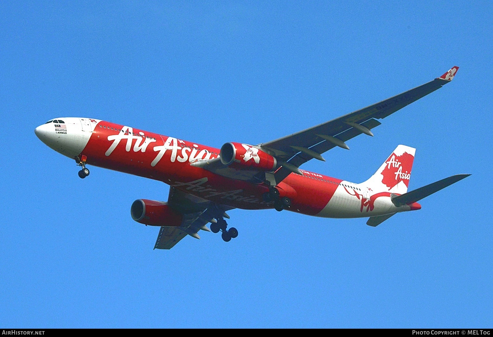 Aircraft Photo of 9M-XXE | Airbus A330-343E | AirAsia X | AirHistory.net #771547
