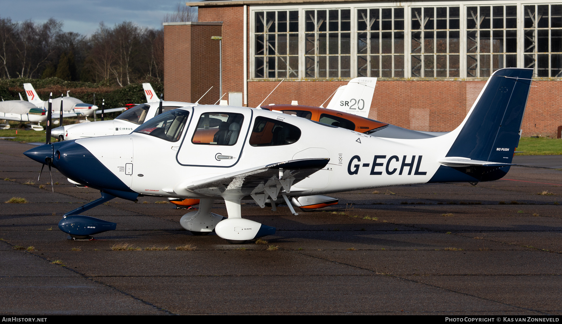 Aircraft Photo of G-ECHL | Cirrus SR-20 G6-TRAC | AirHistory.net #771553