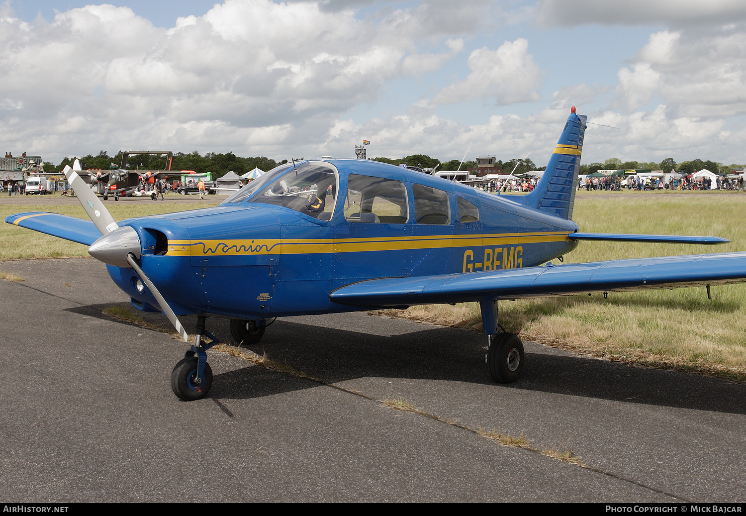 Aircraft Photo of G-BFMG | Piper PA-28-161 Cherokee Warrior II | AirHistory.net #771581