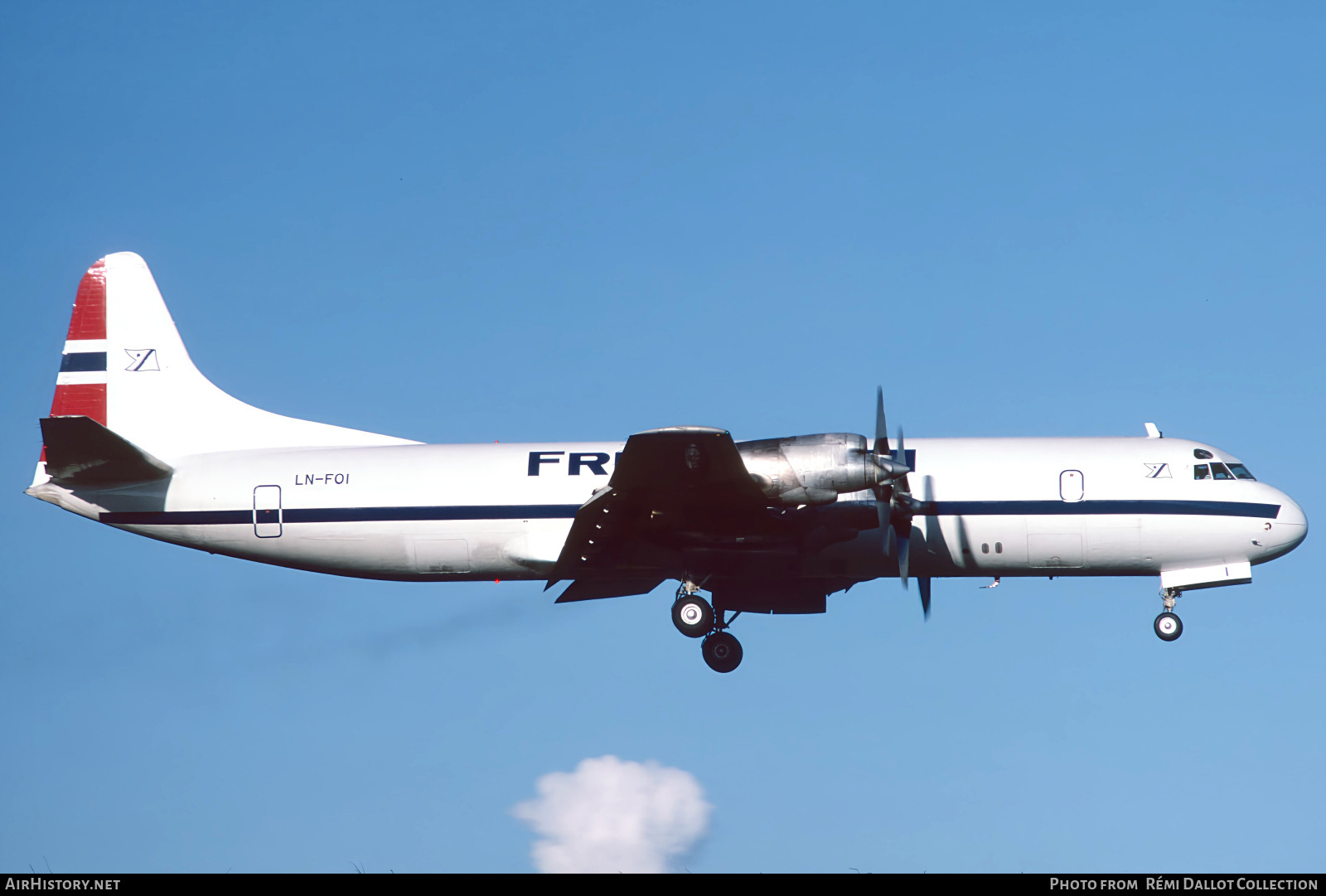 Aircraft Photo of LN-FOI | Lockheed L-188C(F) Electra | Fred. Olsen | AirHistory.net #771592