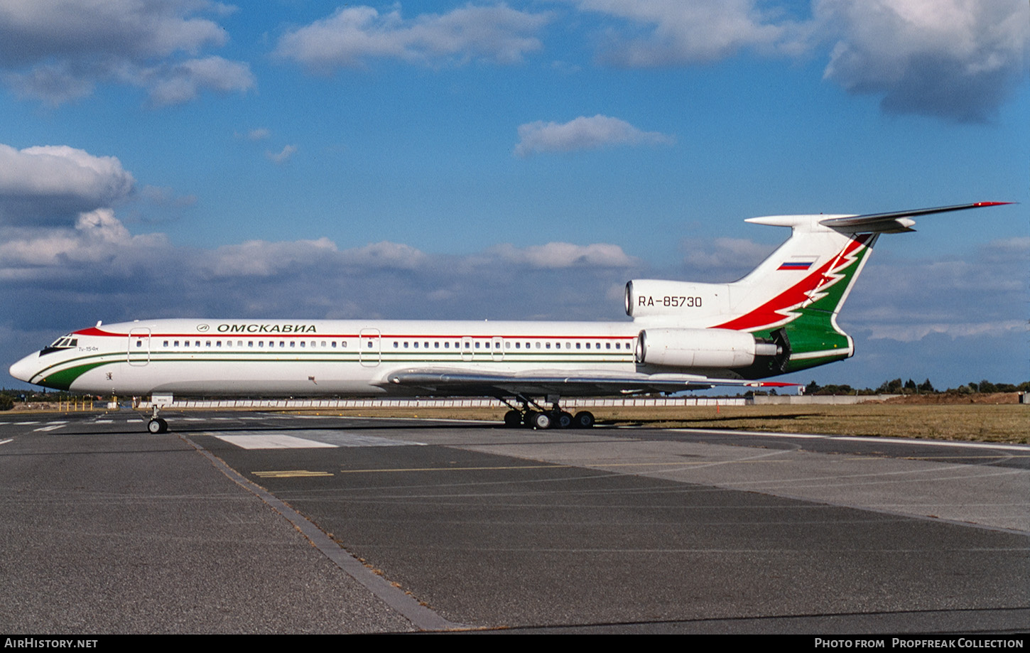 Aircraft Photo of RA-85730 | Tupolev Tu-154M | Omskavia | AirHistory.net #771616