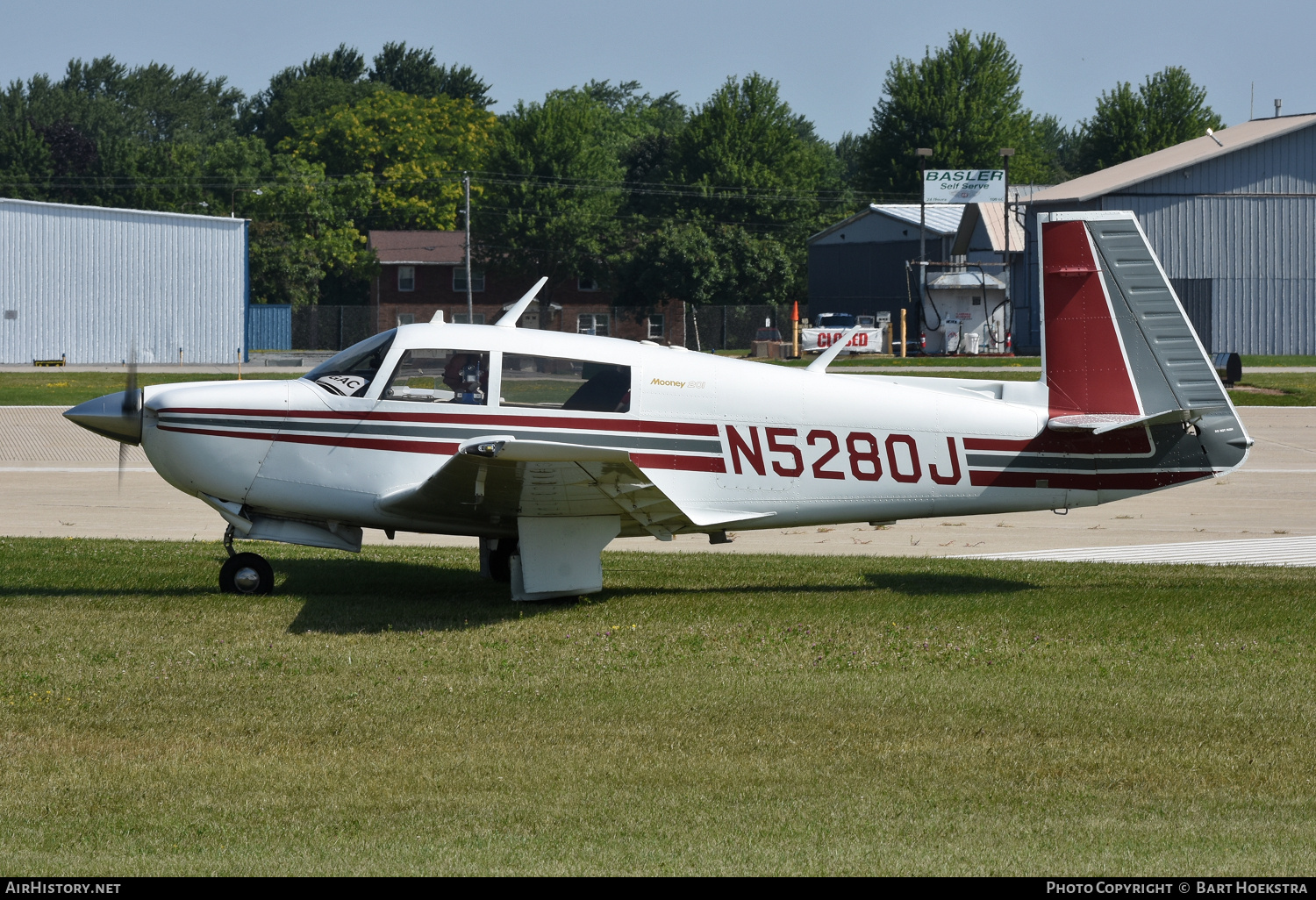 Aircraft Photo of N5280J | Mooney M-20J 201 | AirHistory.net #771629