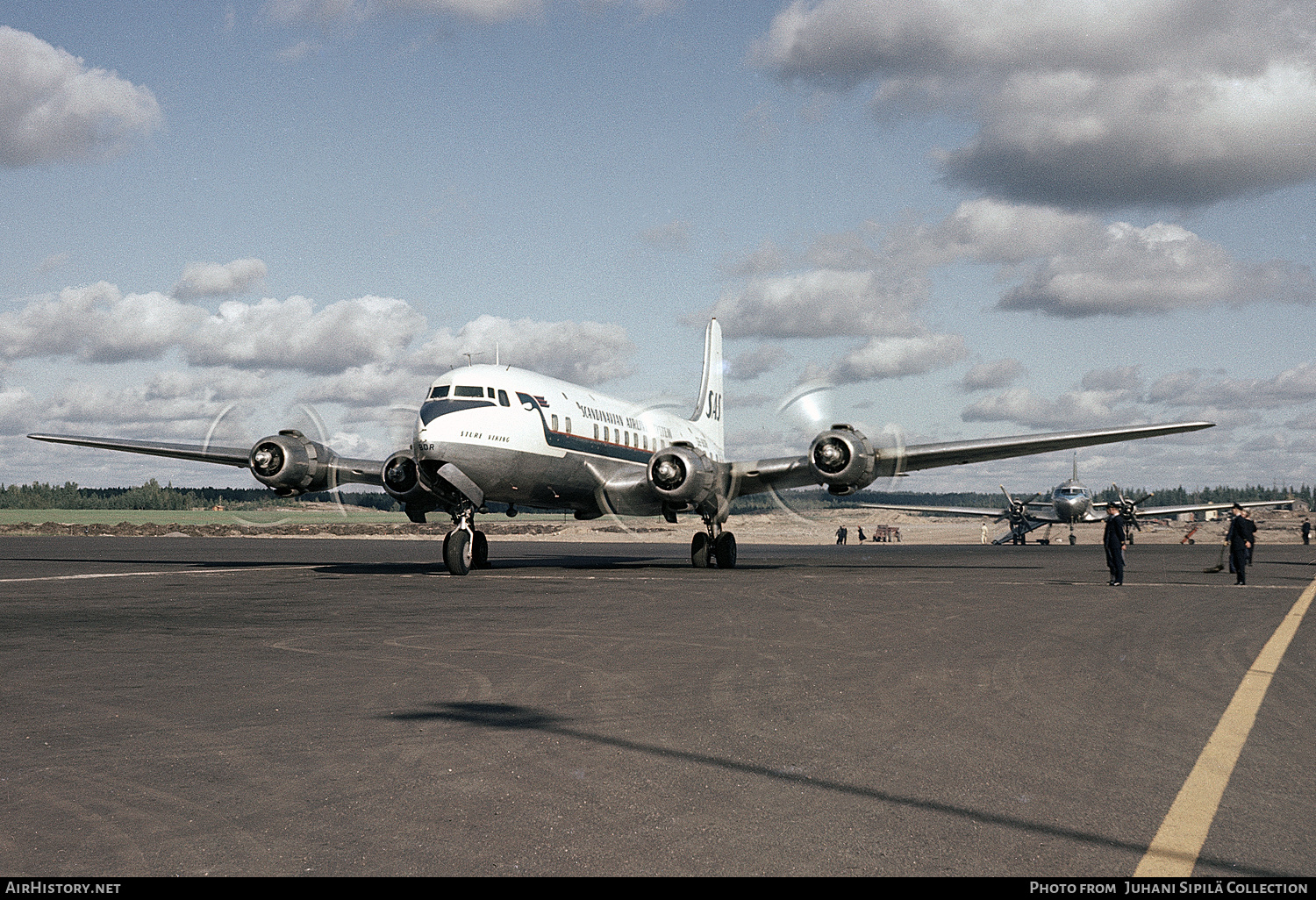 Aircraft Photo of SE-BDR | Douglas DC-6B | Scandinavian Airlines System - SAS | AirHistory.net #771634