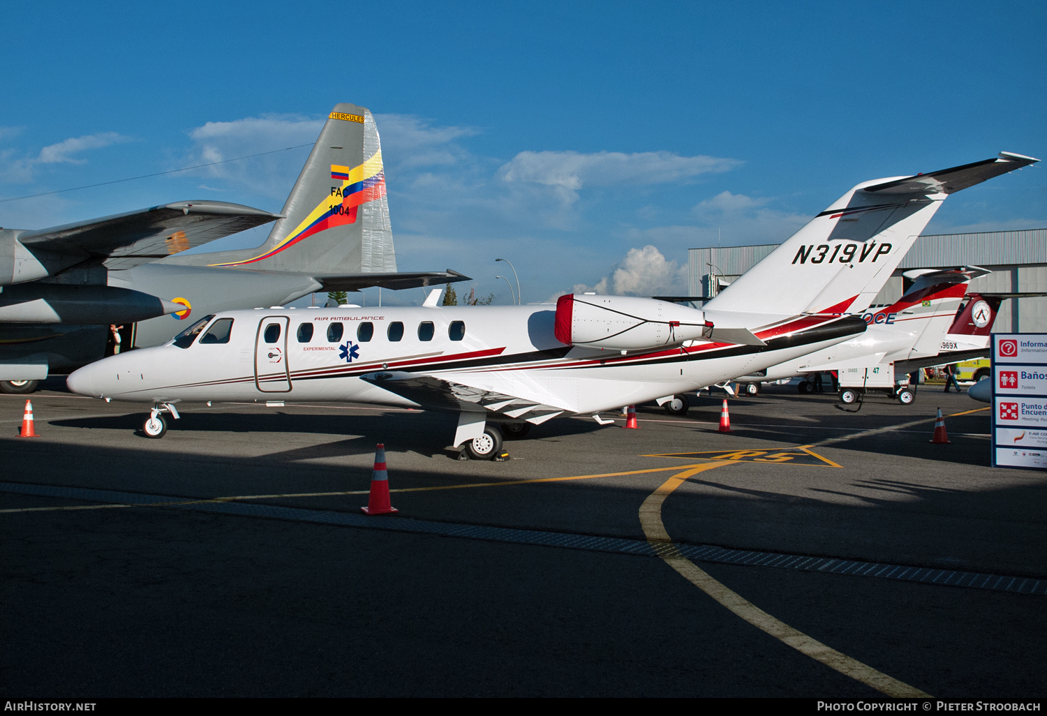 Aircraft Photo of N319VP | Cessna 525B CitationJet CJ3 | AirHistory.net #771642