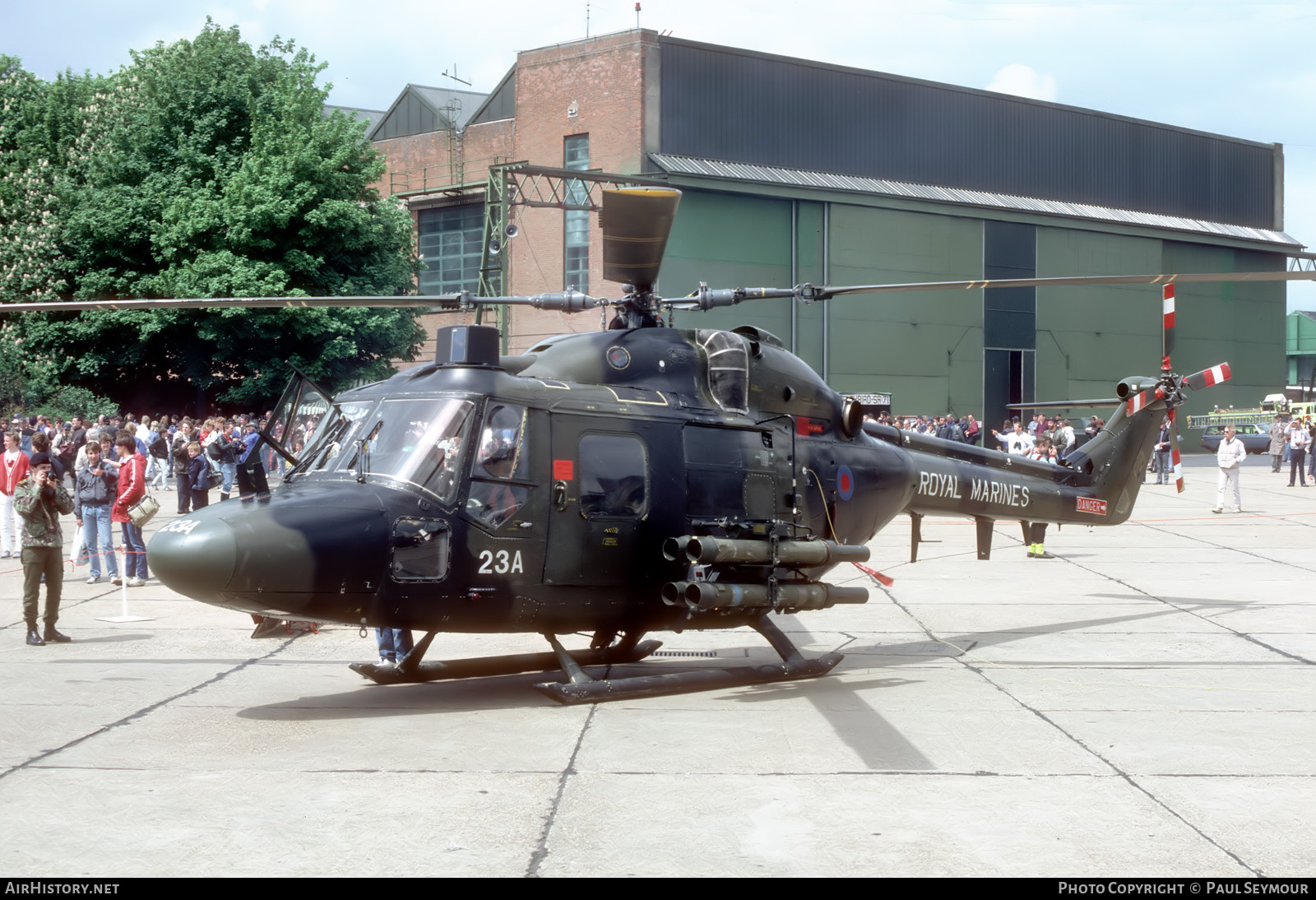 Aircraft Photo of XZ182 | Westland WG-13 Lynx AH1 | UK - Marines | AirHistory.net #771651