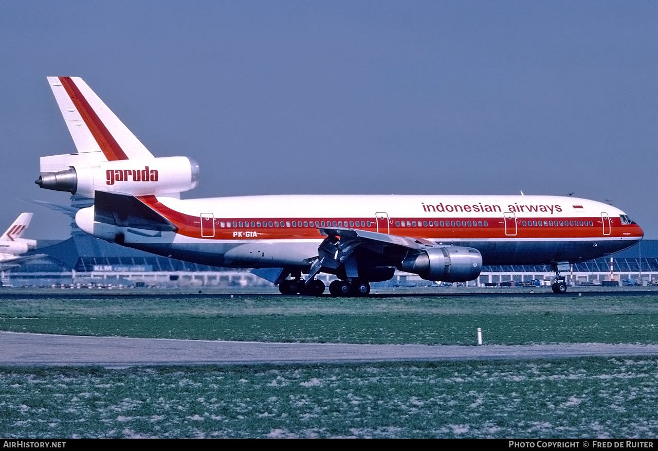 Aircraft Photo of PK-GIA | McDonnell Douglas DC-10-30 | Garuda Indonesian Airways | AirHistory.net #771688