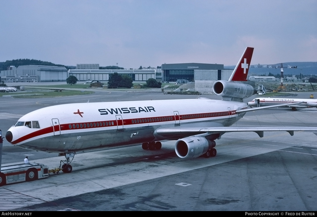 Aircraft Photo of HB-IHH | McDonnell Douglas DC-10-30 | Swissair | AirHistory.net #771696