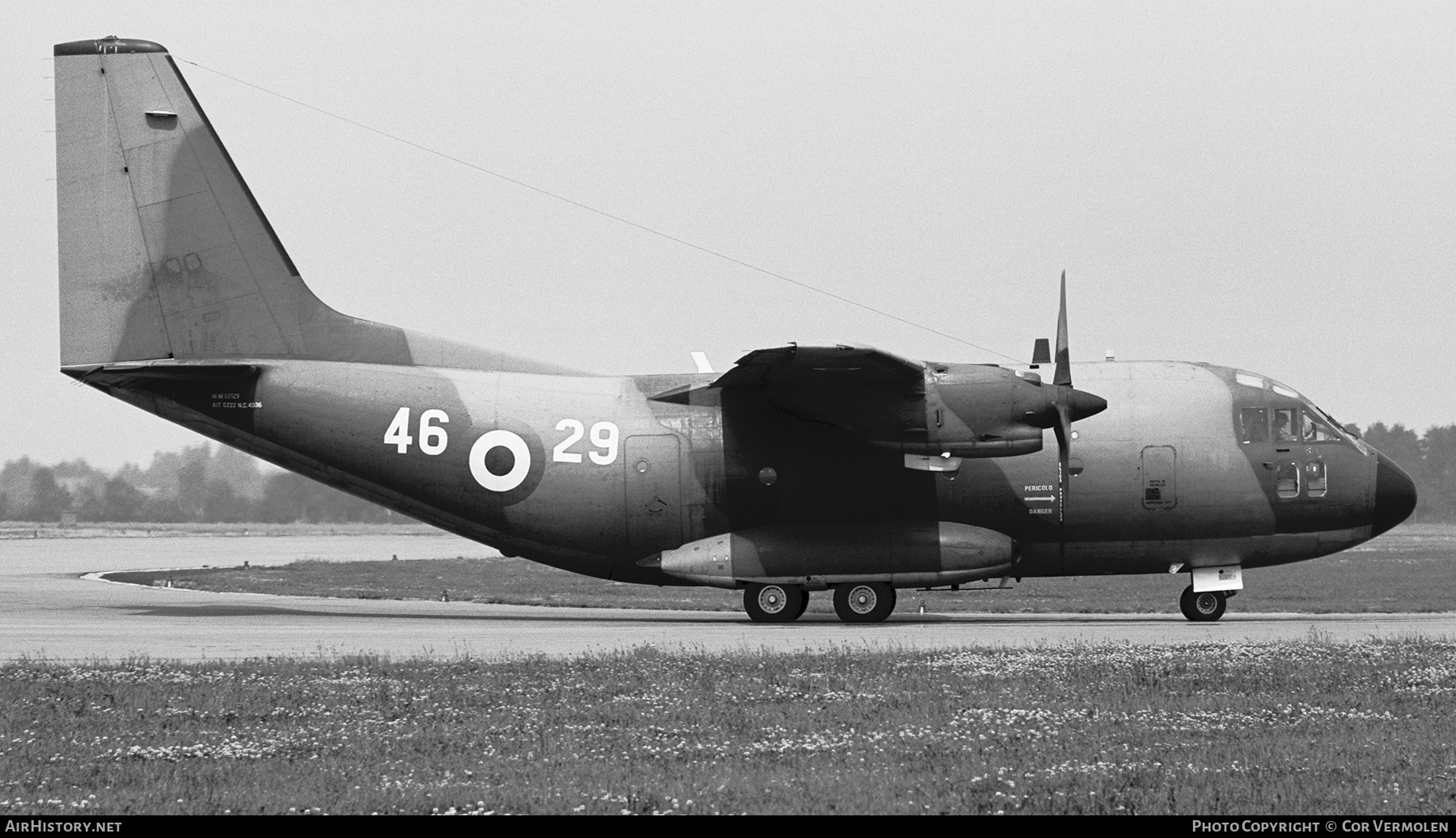 Aircraft Photo of MM62129 | Aeritalia G-222 | Italy - Air Force | AirHistory.net #771707
