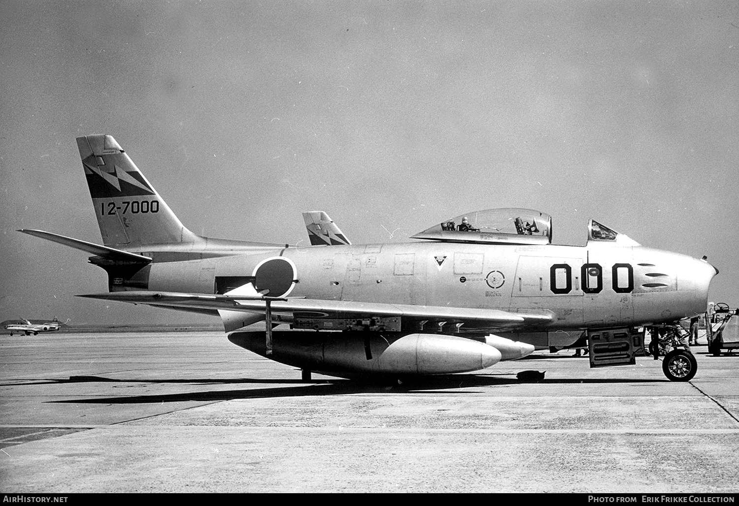 Aircraft Photo of 12-7000 | North American F-86F Sabre | Japan - Air Force | AirHistory.net #771718
